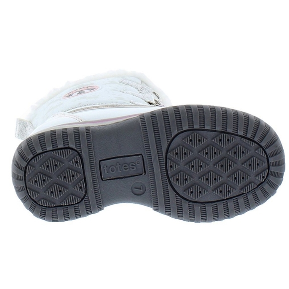 NIB Totes Toddler Girls Lil Unicorn 2 Waterproof Flat Heel Winter Boots Sz: 7T - Picture 4 of 9